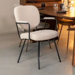 Eetkamerstoel Lausanne Naturel Boucle
