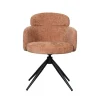 Eetkamerstoel Levi Cognac Stof