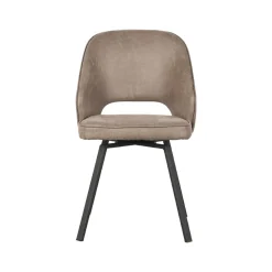 Eetkamerstoel Lewis Taupe Micro Suede