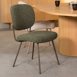Eetkamerstoel Singapore Forest Boucle