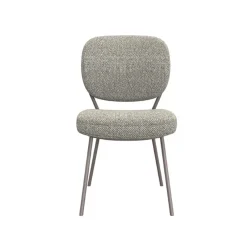 Eetkamerstoel Singapore Grijs Boucle