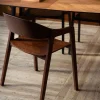 Eetkamerstoel Westlake Walnoot 58cm