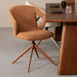 Eetkamerstoel Zurich Coral Boucle