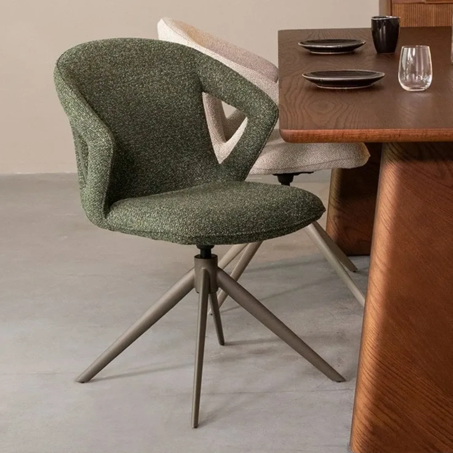 Eetkamerstoel Zurich Forest Boucle