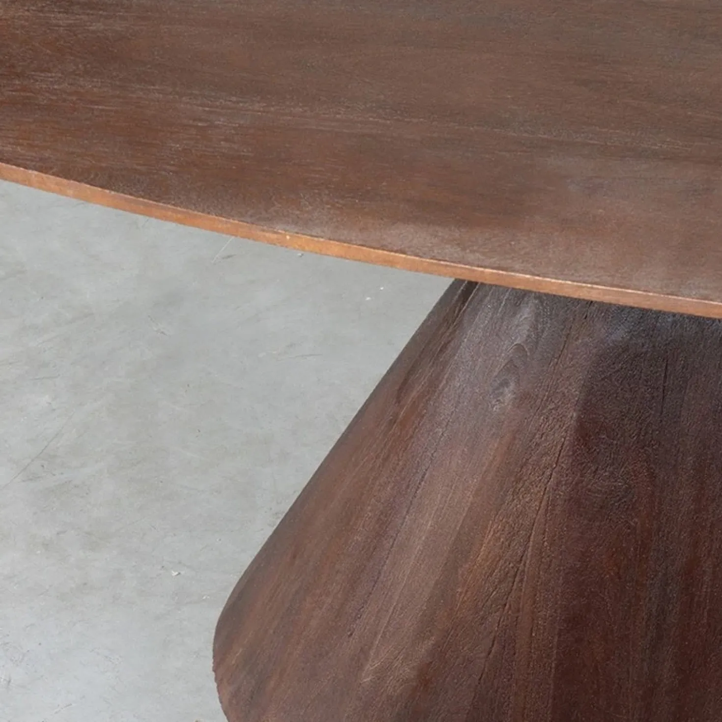 Eetkamertafel Jagger Espresso Mangohout 200cm