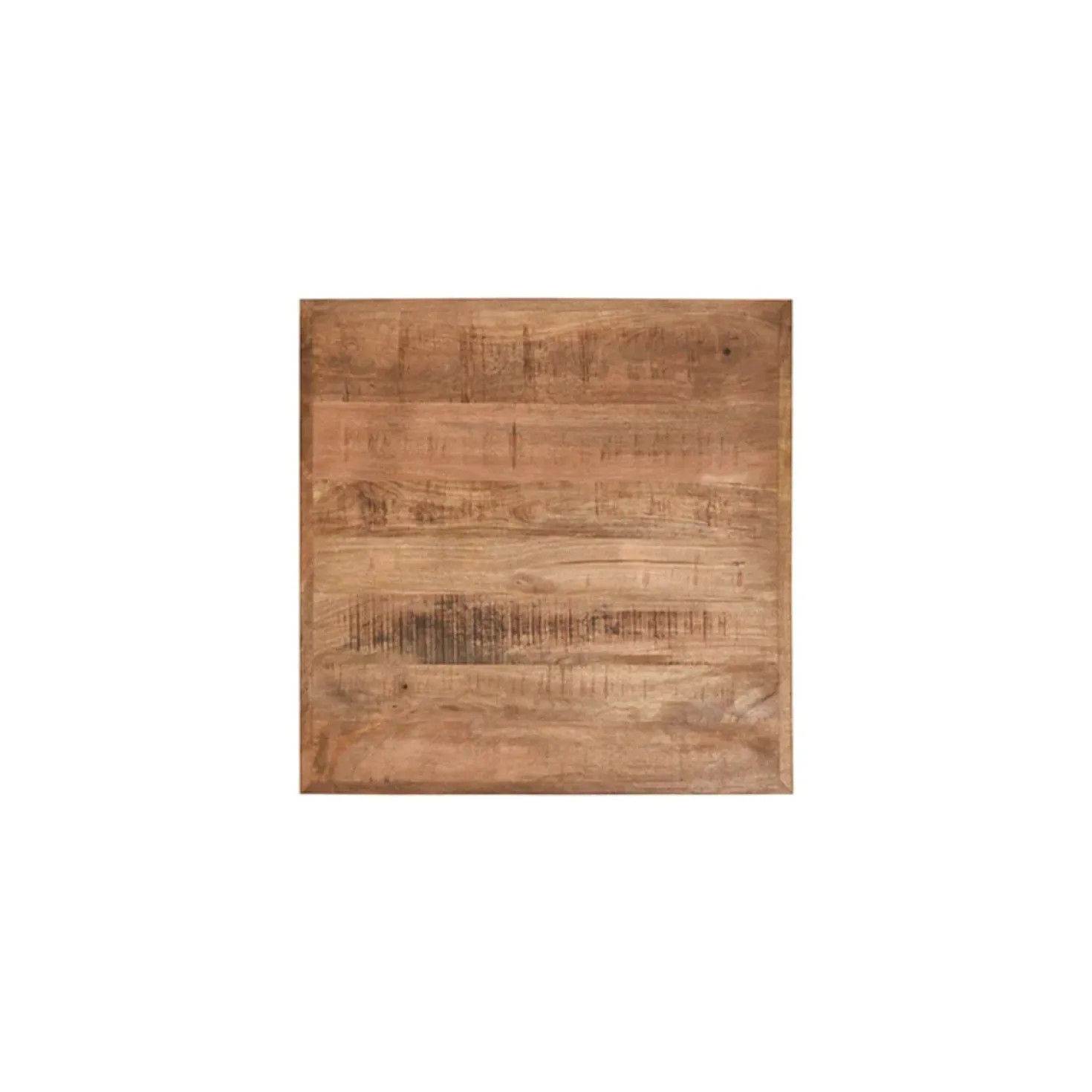 Eetkamertafel Tafelblad Straight Edge Mangohout 70cm