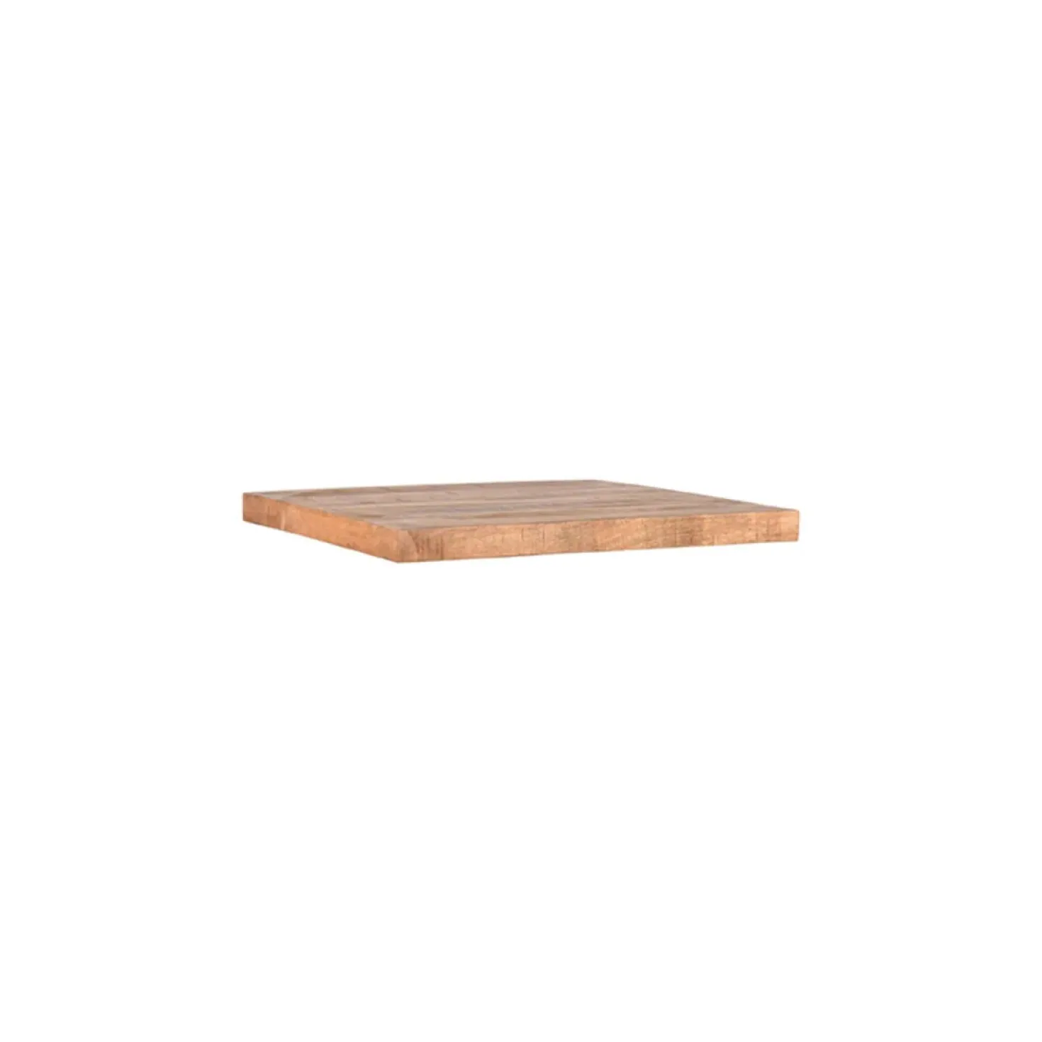 Eetkamertafel Tafelblad Straight Edge Mangohout 70cm