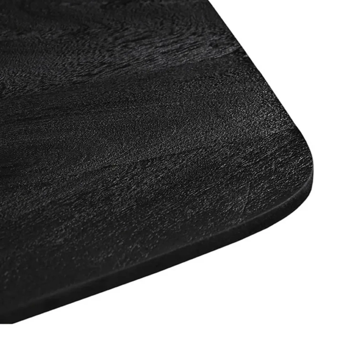 Eettafel Blake Zwart Mangohout 140cm