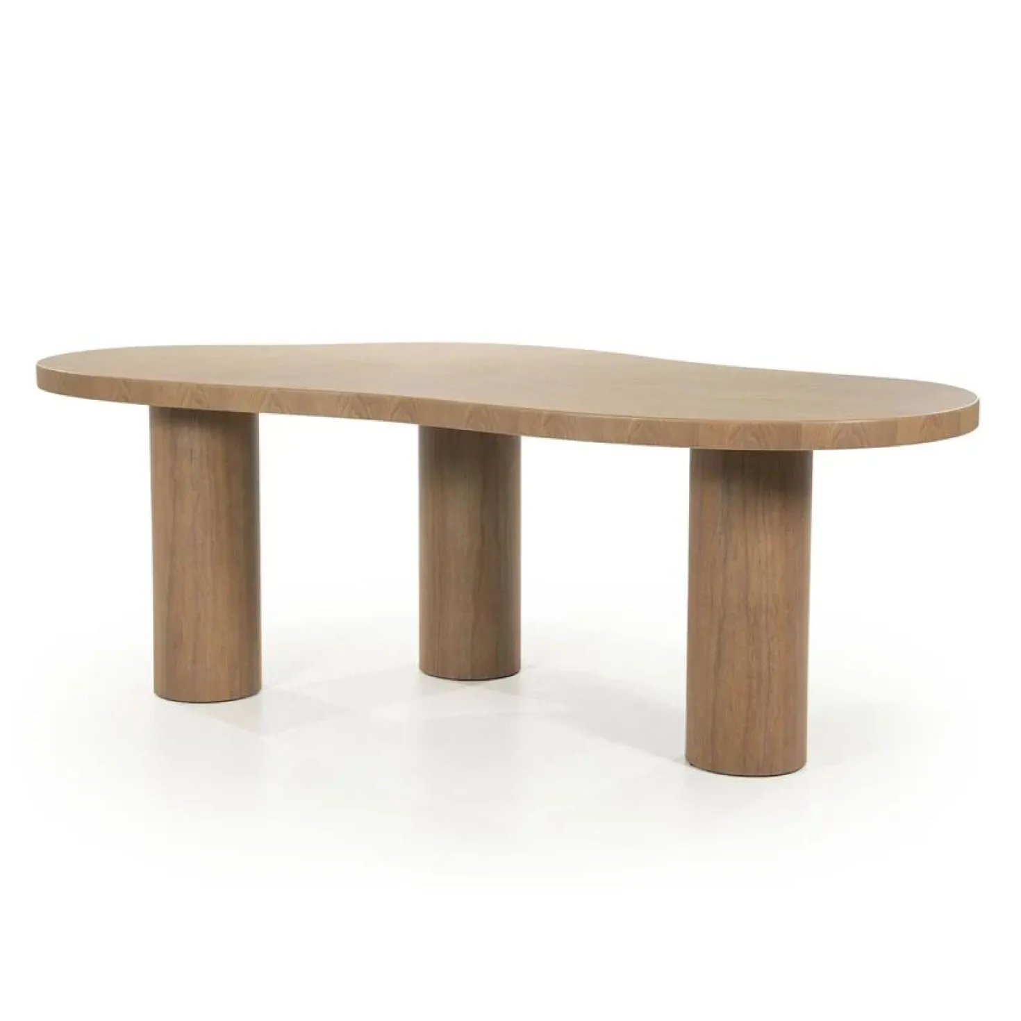 Eettafel Bobbie lichtbruin 215cm