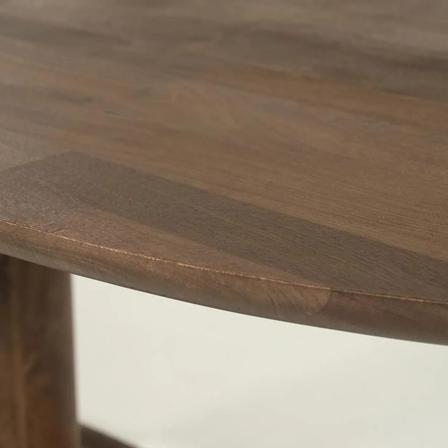 Eettafel Coco ovaal Lichtbruin mangohout 300cm