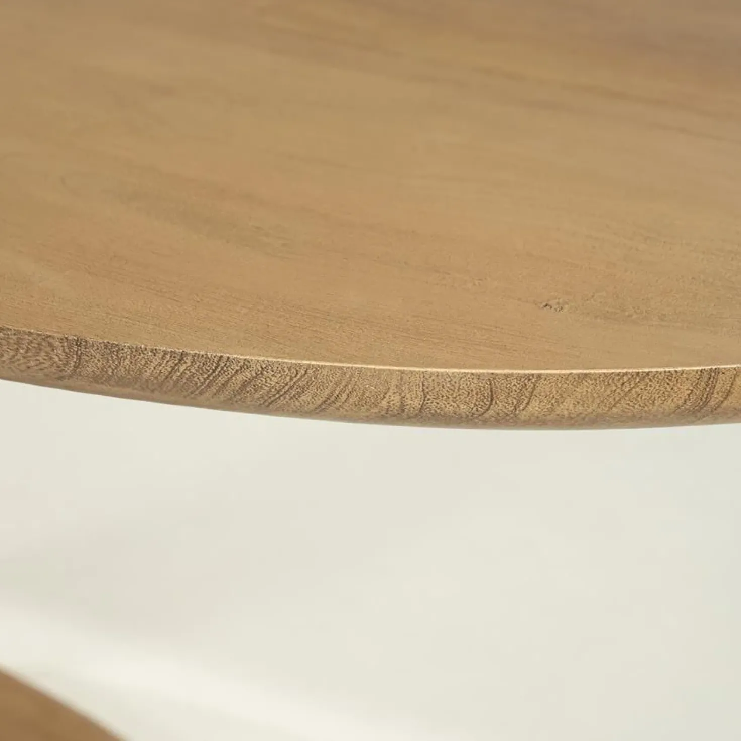 Eettafel Coco ovaal Naturel mangohout 180cm