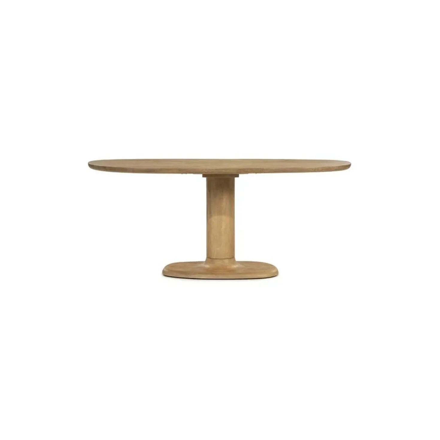 Eettafel Coco ovaal Naturel mangohout 180cm