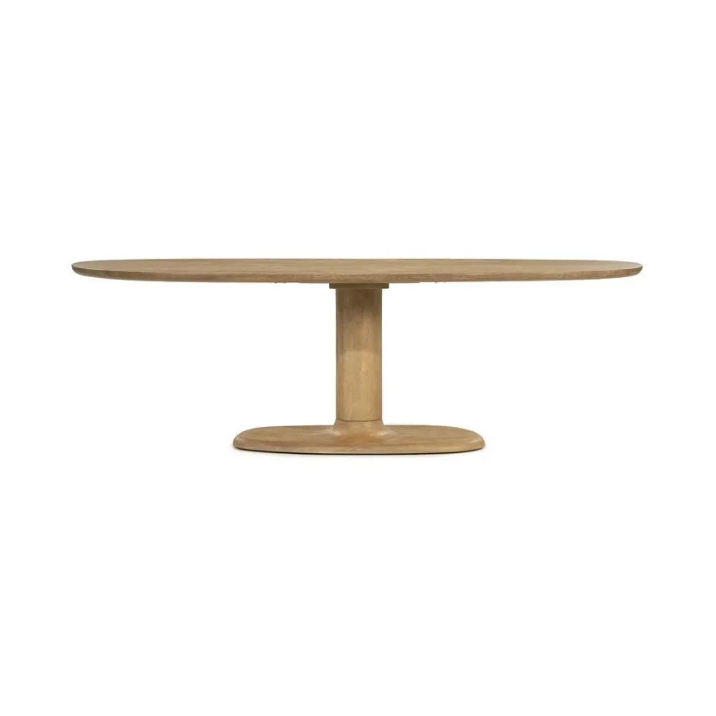 Eettafel Coco ovaal Naturel mangohout 240cm