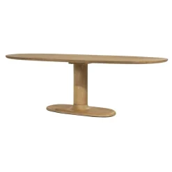 Eettafel Coco ovaal Naturel mangohout 240cm