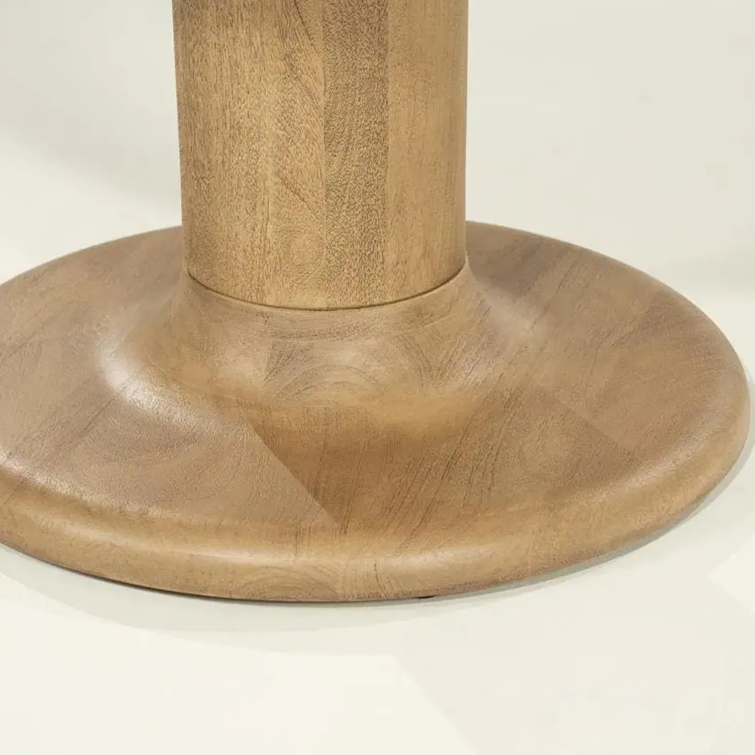 Eettafel Coco rond Naturel mangohout 130cm