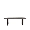 Eettafel Cooper Espresso Mangohout 210cm