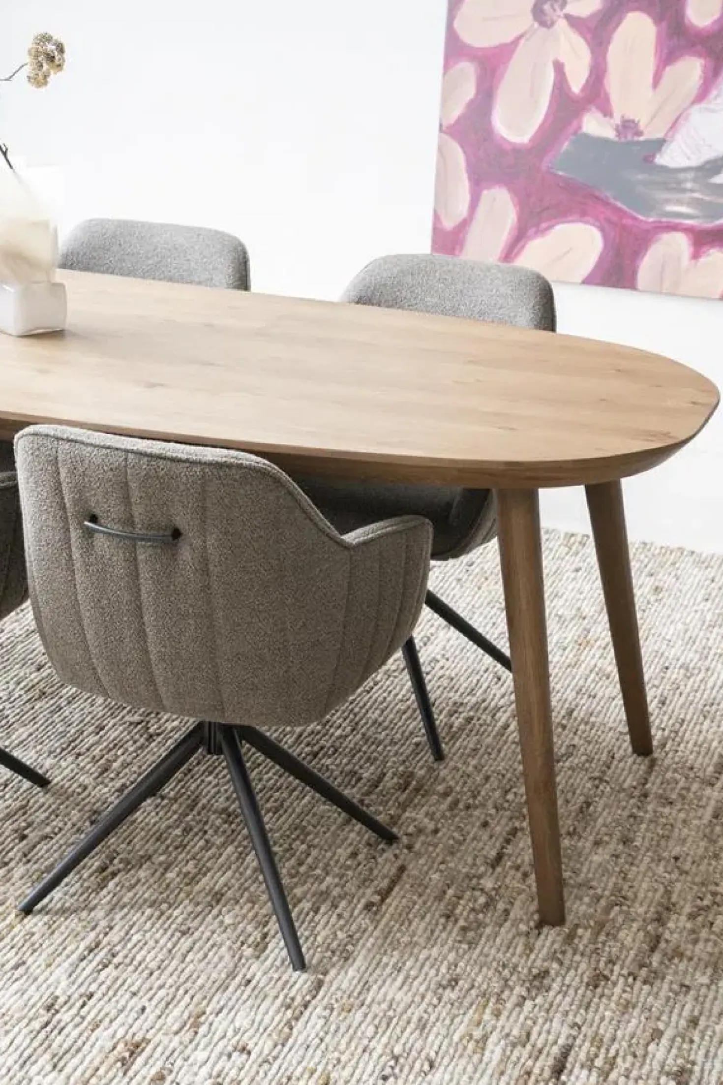 Eettafel Elijah Bruin 260cm