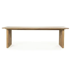 Eettafel Jake bruin eikenhout 180cm