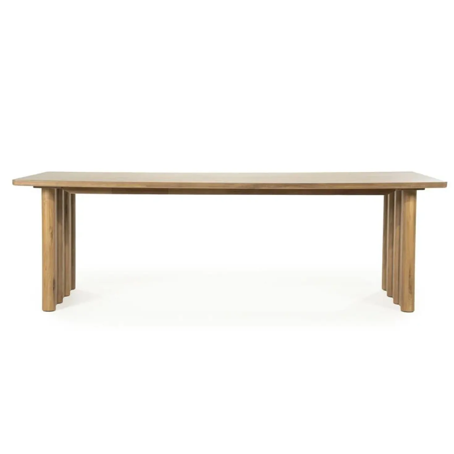 Eettafel Jake bruin eikenhout 300cm