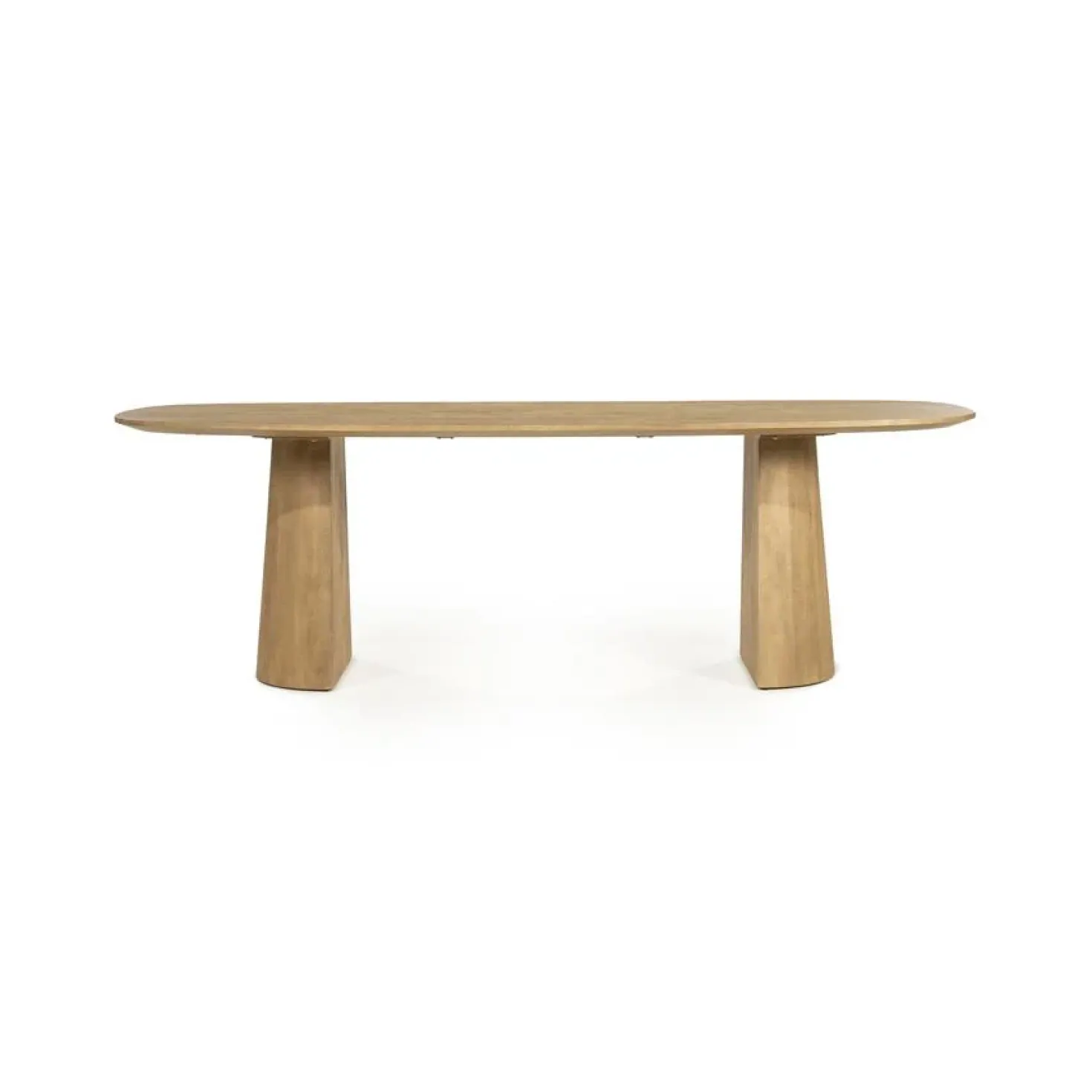 Eettafel Lune ovaal naturel 240cm