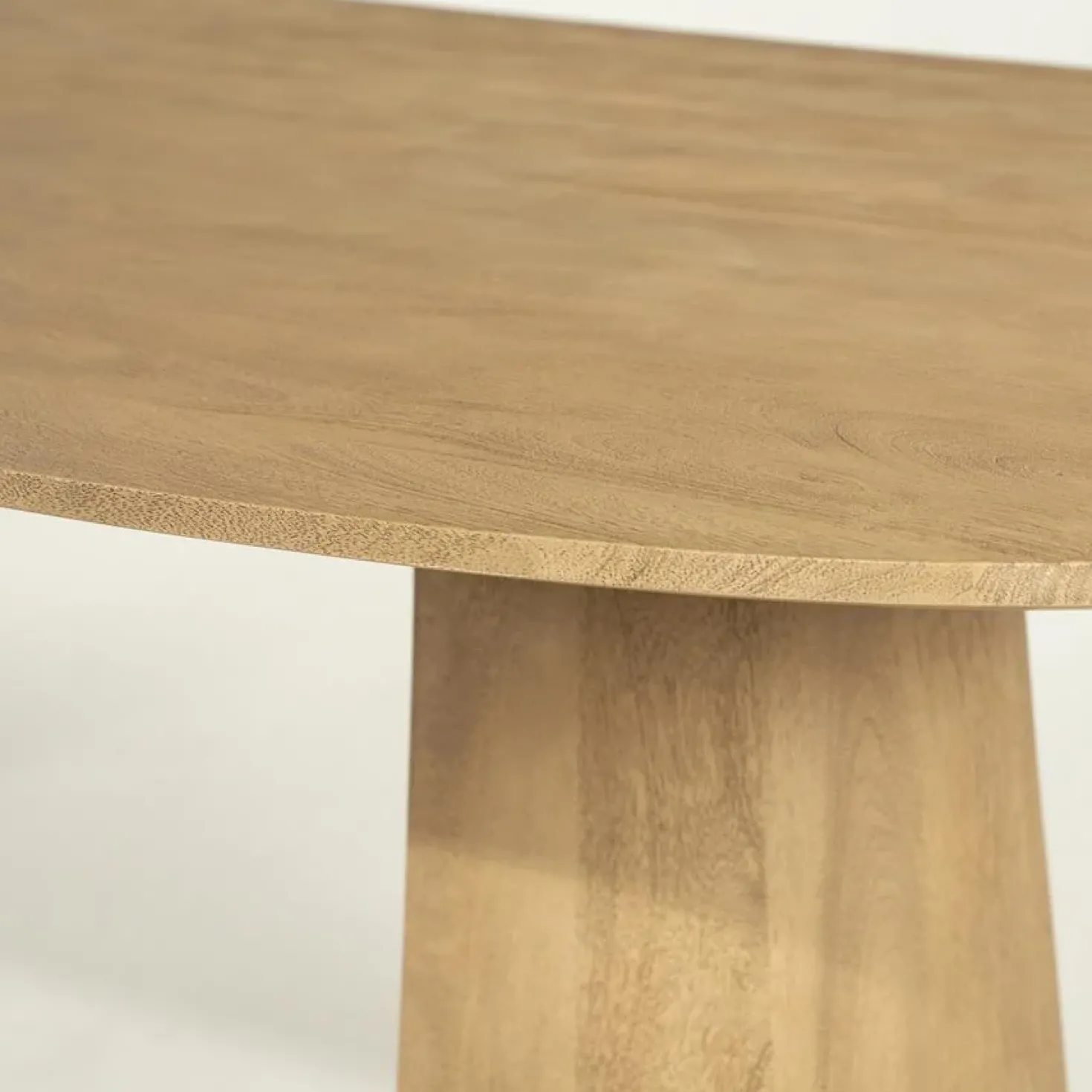 Eettafel Lune ovaal naturel 300cm