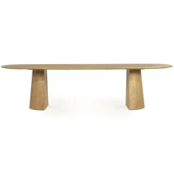 Eettafel Lune ovaal naturel 300cm