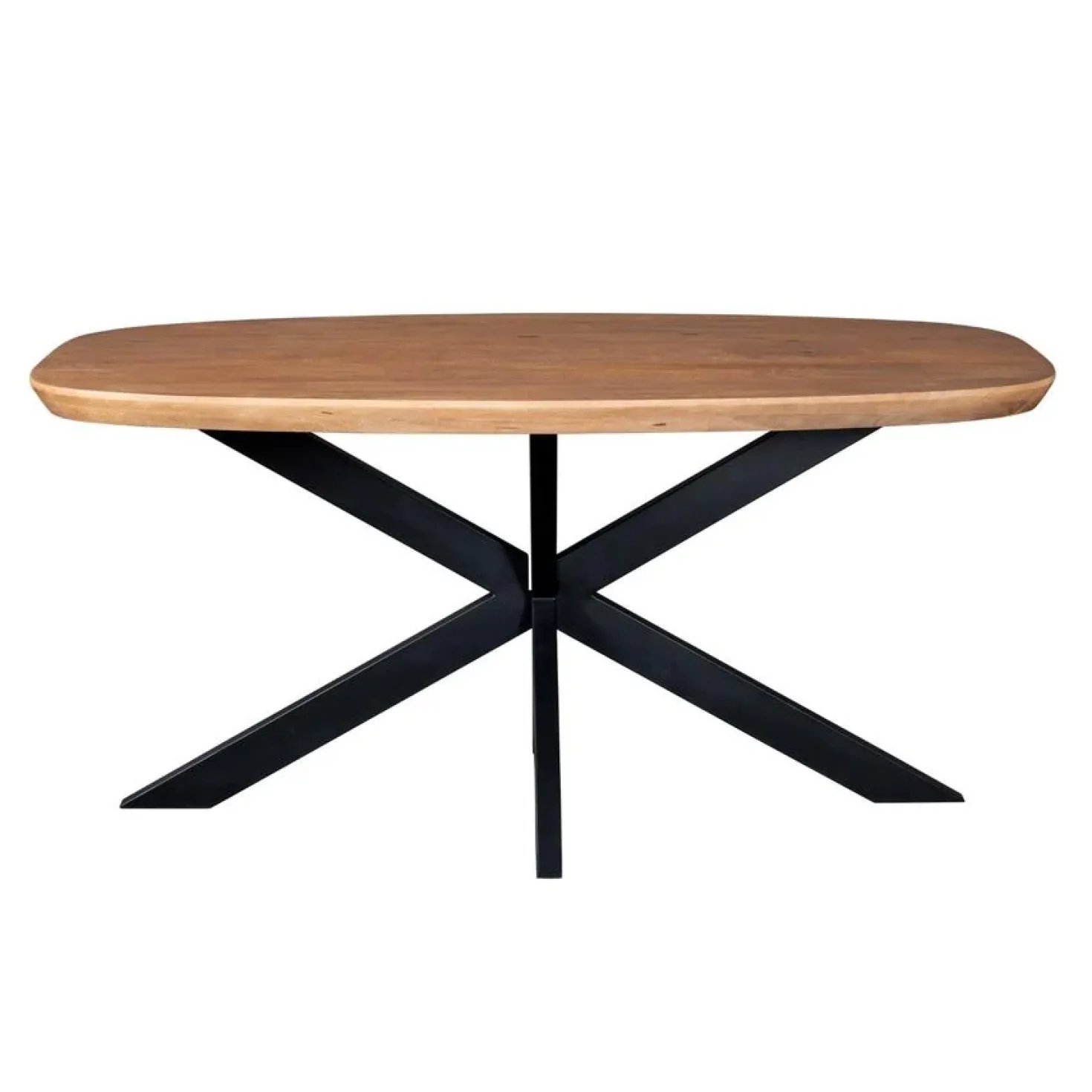 Eettafel Martin deens ovaal Naturel 160cm
