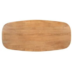 Eettafel Martin deens ovaal Naturel 280cm