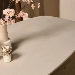 Eettafel Martin Zand Deens Ovaal 160 cm