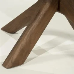Eettafel Tycho ovaal Lichtbruin mangohout 160cm