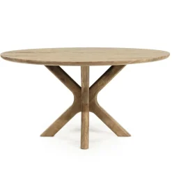 Eettafel Tycho rond Naturel mangohout 150cm