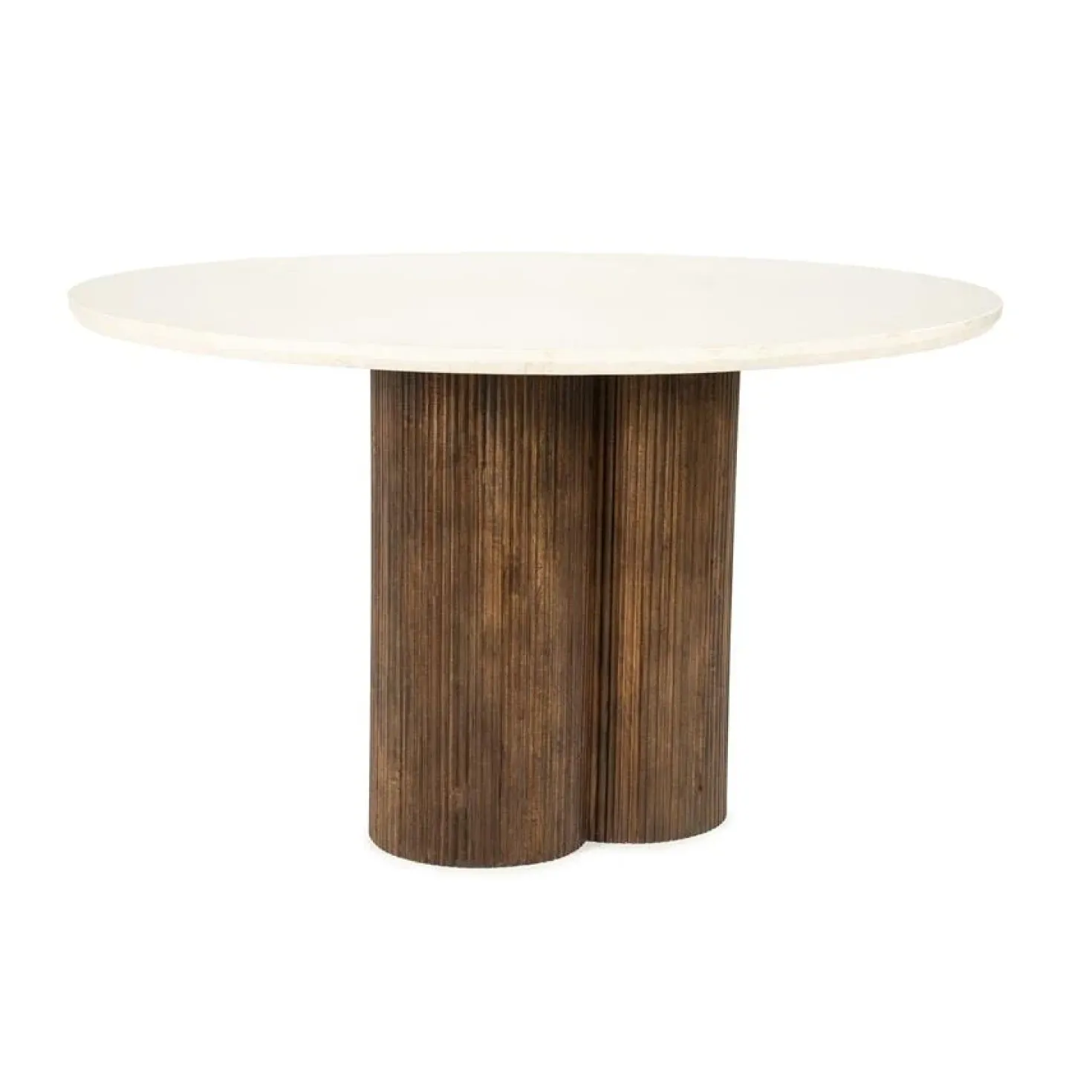 Eettafel Xanni rond Marmer 130cm