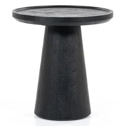 Eleonora bijzettafel Ron 46×49 zwart
