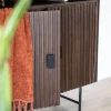 Eleonora boekenkast Remi 2-drs. 96cm bruin