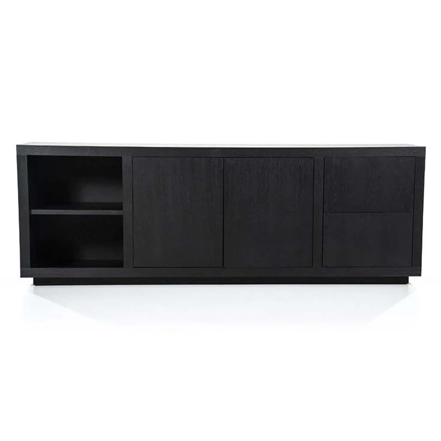 Eleonora dressoir Helsinki 200cm zwart