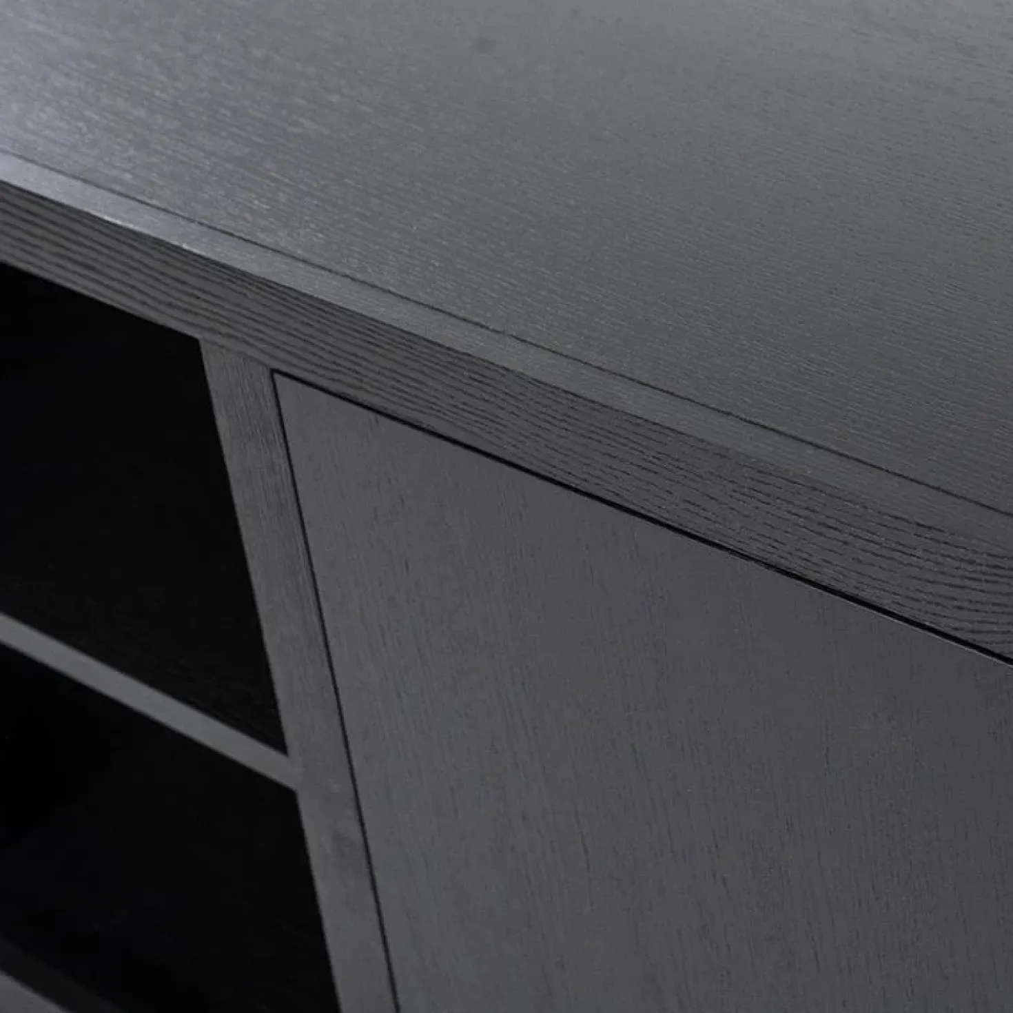 Eleonora dressoir Helsinki 200cm zwart