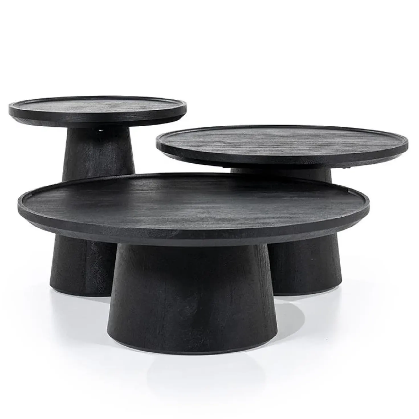 Eleonora salontafel Ron 66×39 zwart