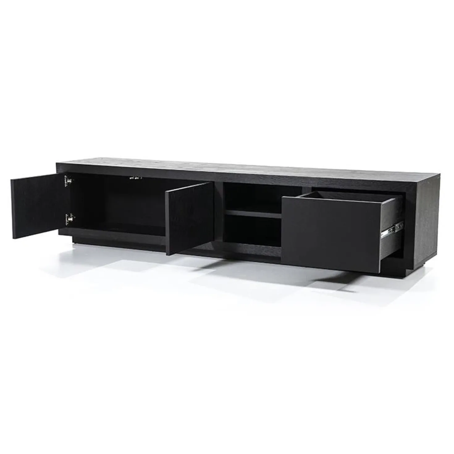 Eleonora tv meubel Helsinki 200cm zwart