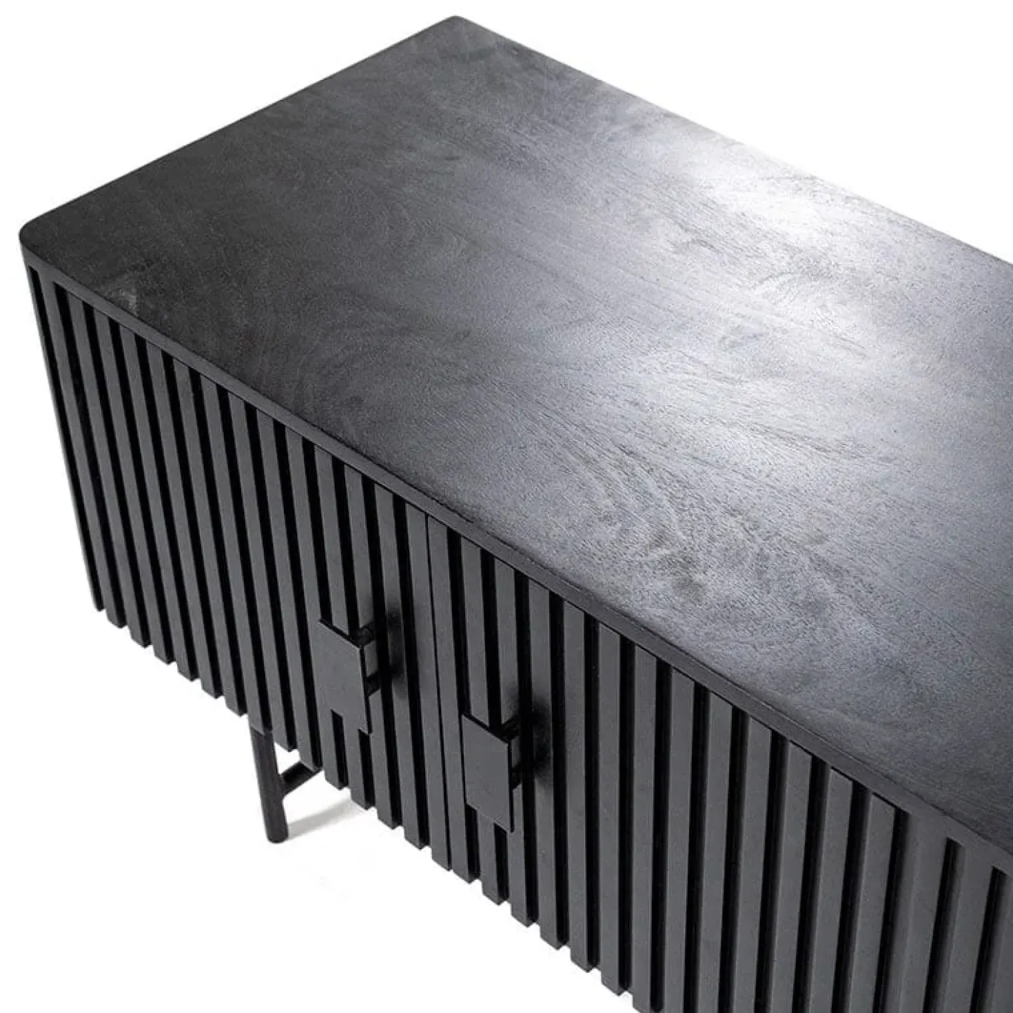 Eleonora tv meubel Remi 6-drs. 250cm zwart