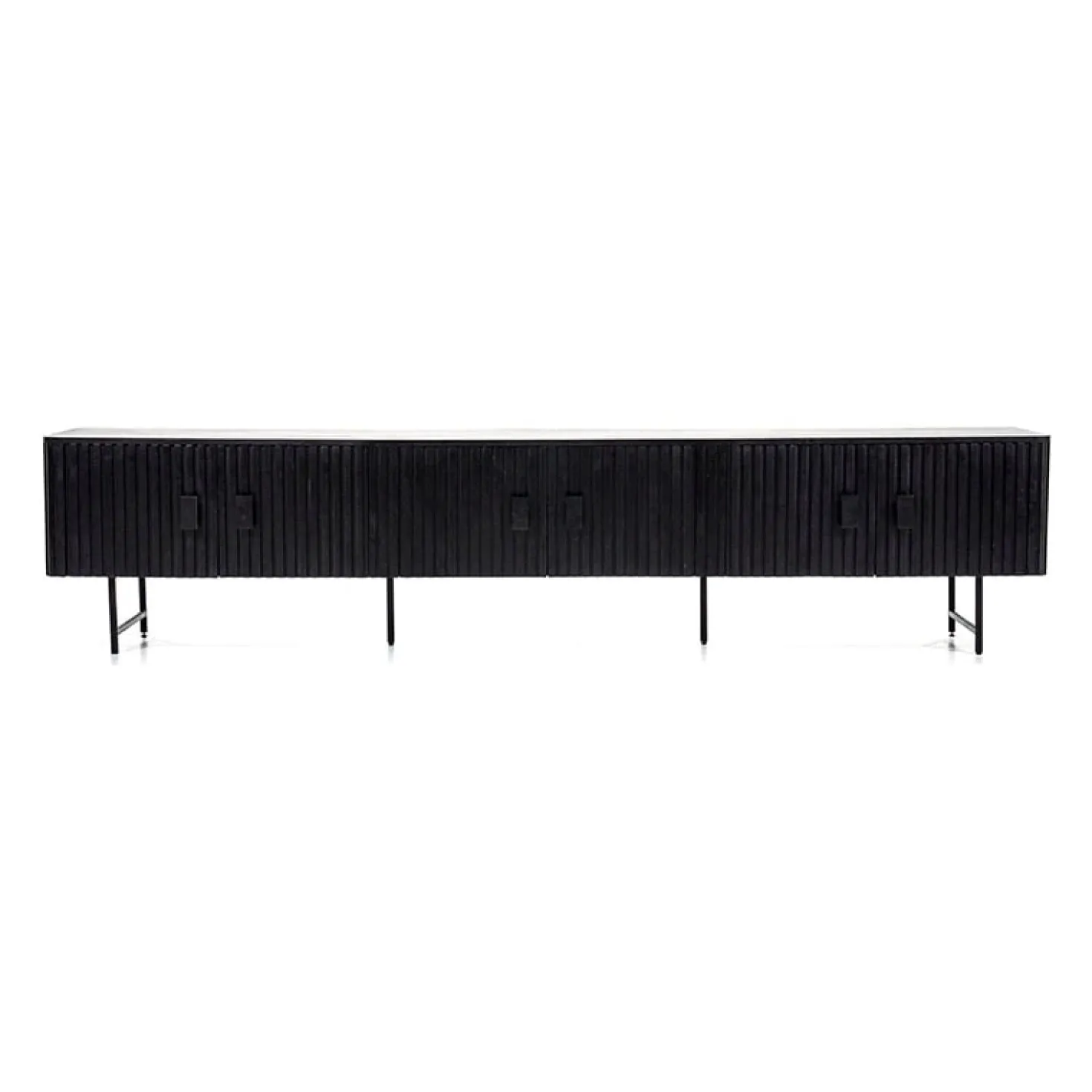 Eleonora tv meubel Remi 6-drs. 250cm zwart