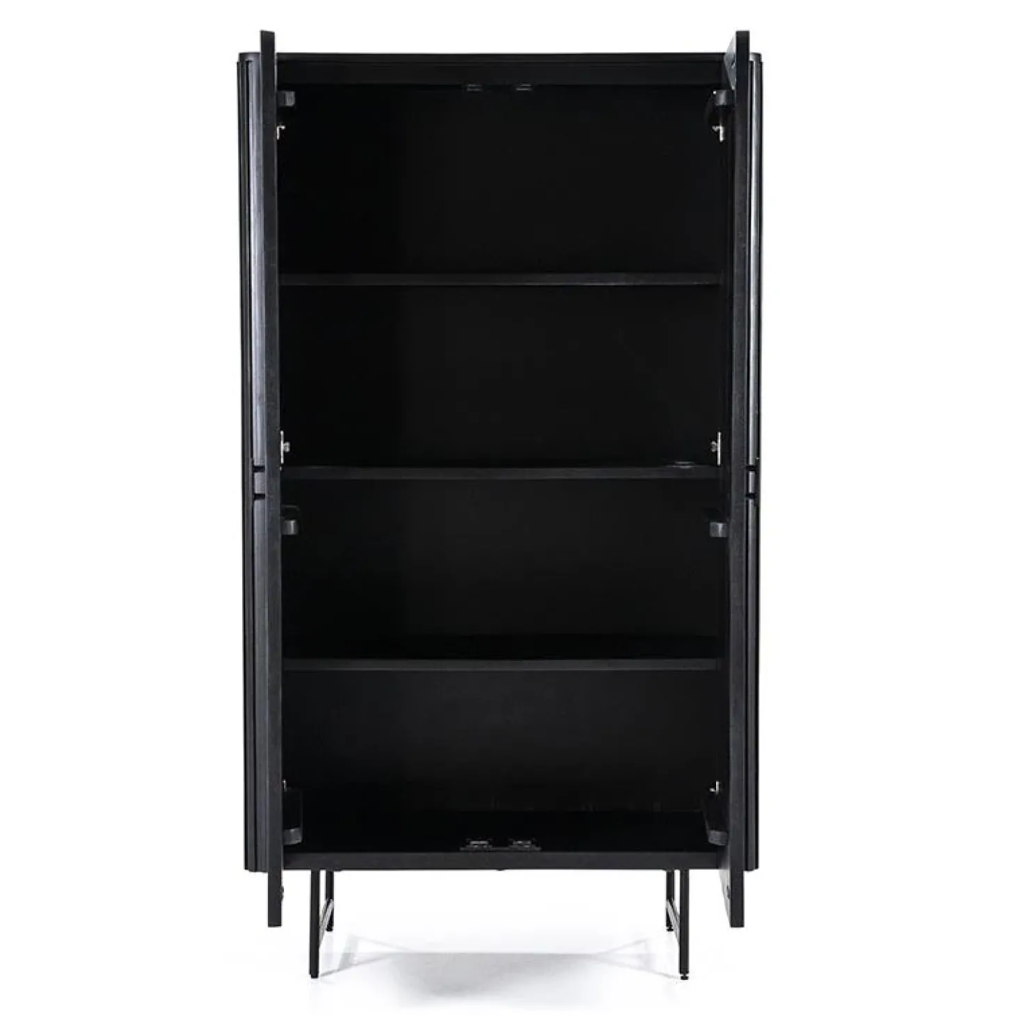 Eleonora wandkast Remi 2-drs. 96cm zwart