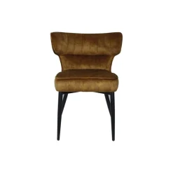 Elin Eetkamerstoel Bruin Velvet