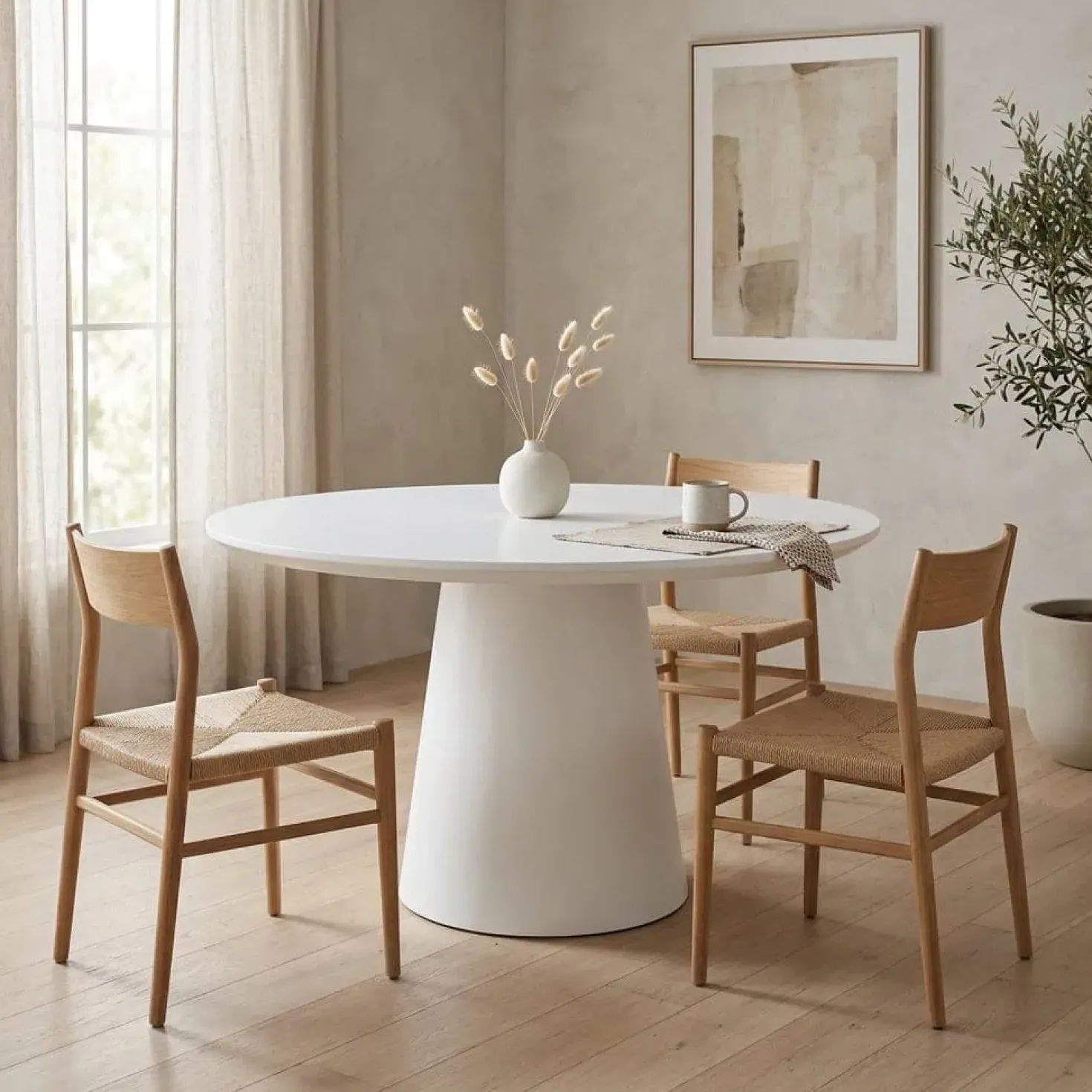 Elin Eettafel rond 130cm