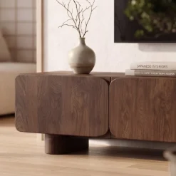 Elin Tv meubel Walnoot Pootjes 170 cm