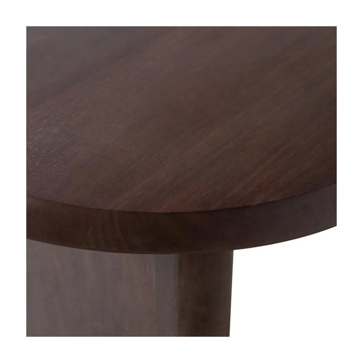 Ellips Eettafel mangohout walnoot 180cm