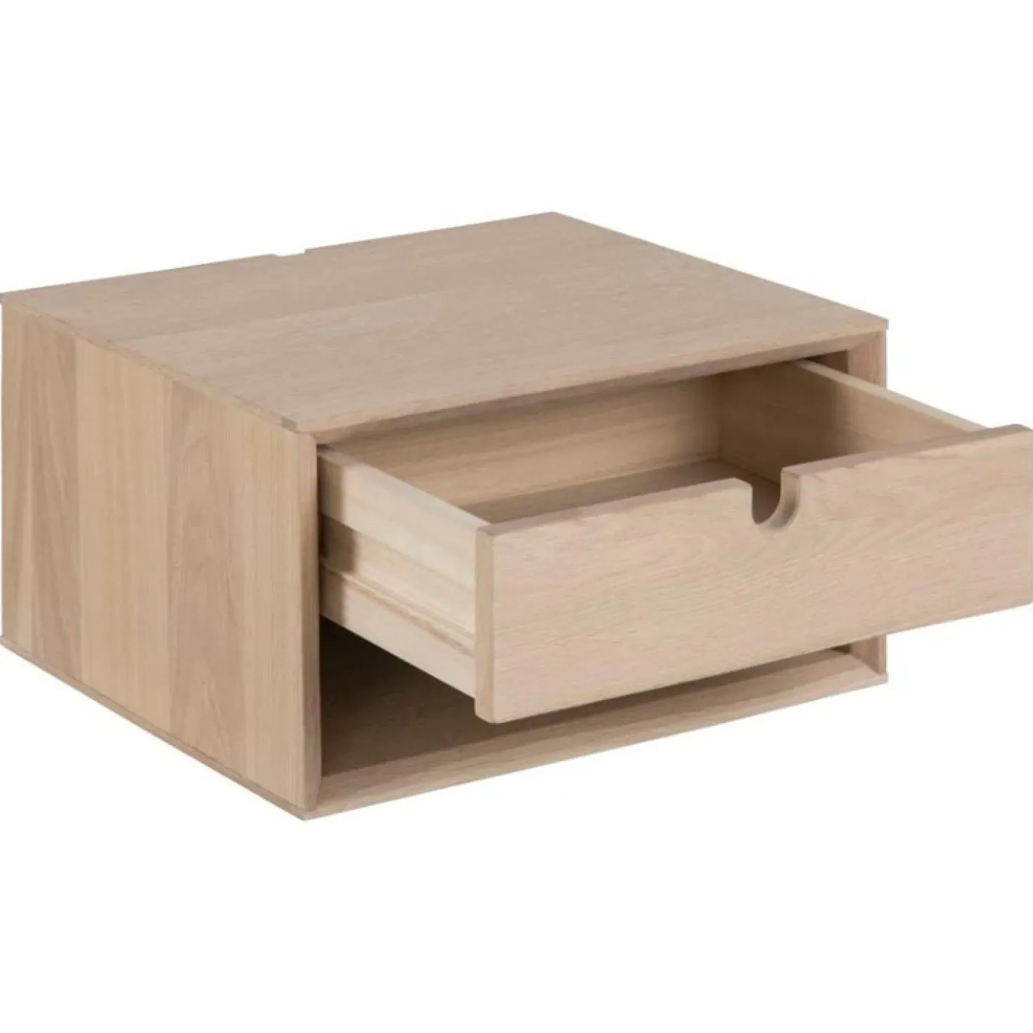 Elowen Nachtkastje laag Naturel 37cm