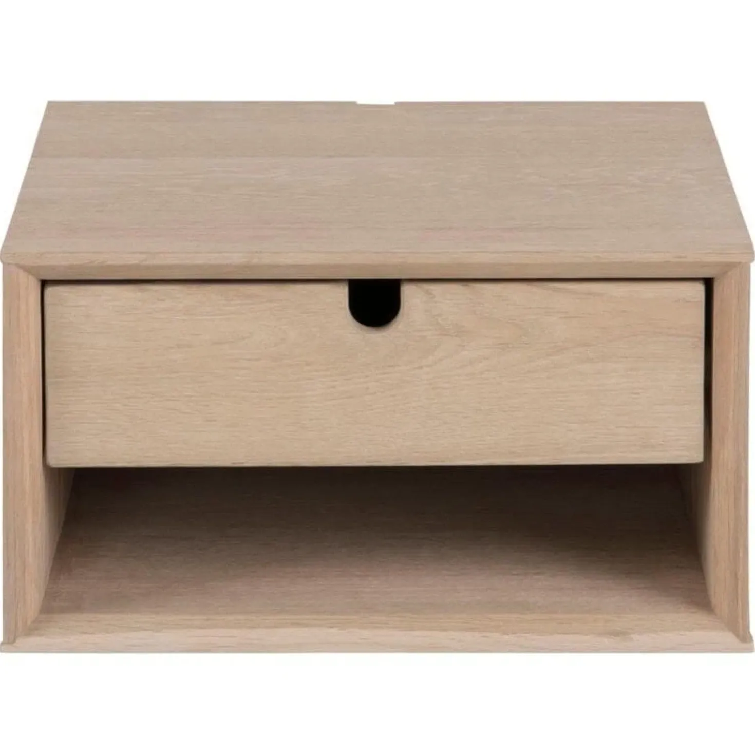 Elowen Nachtkastje laag Naturel 37cm