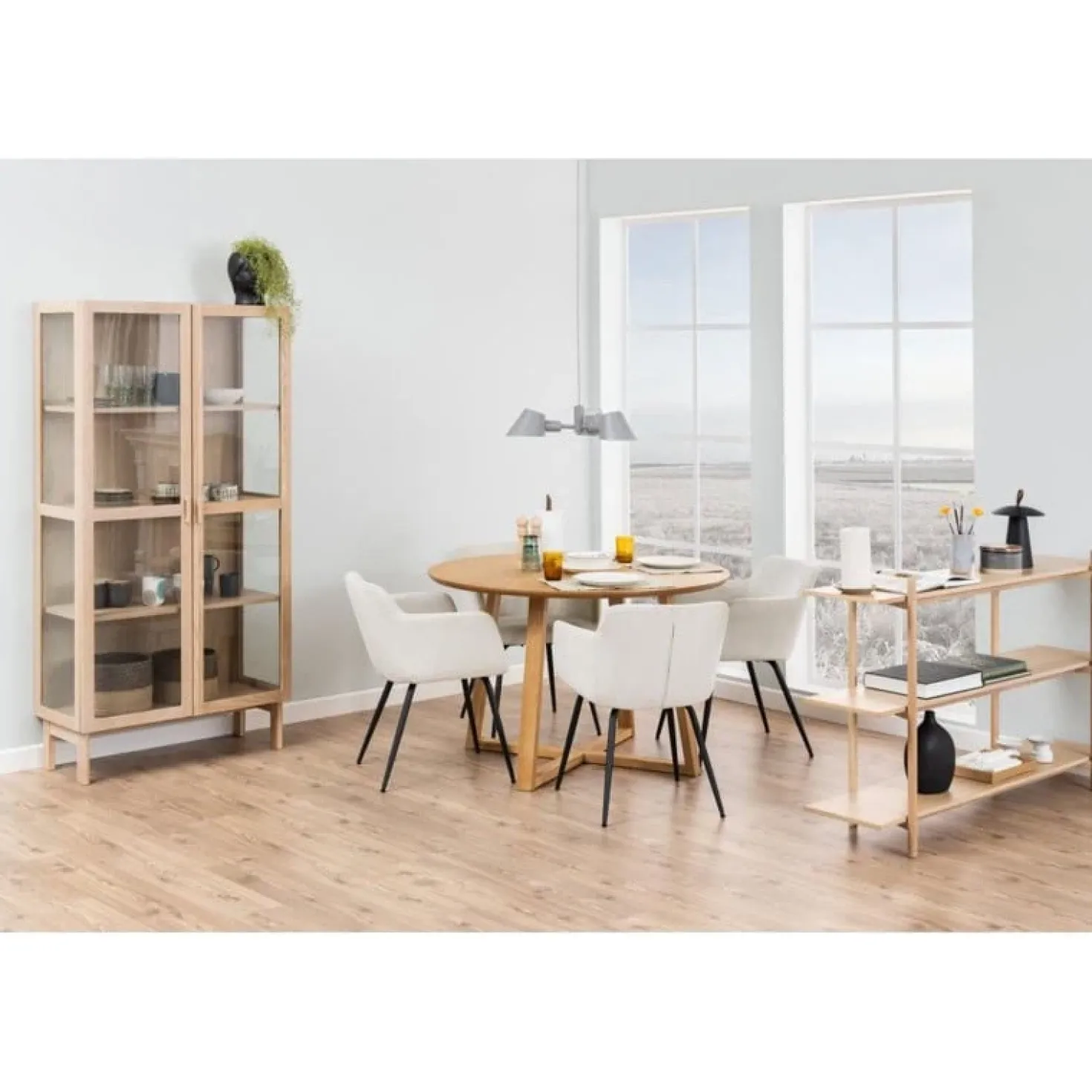 Elska Eettafel Rond Naturel 120cm