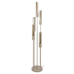 Elvira 5-lichts Vloerlamp getrapt Beige