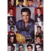 Elvis Collage - metalen bord
